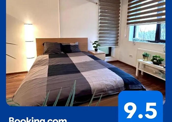 Apartament Cozy With Self Check-in Near Promenada Mall And Verdi Park Bukareszt