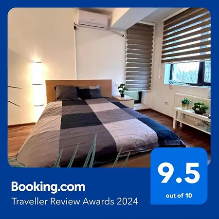 Appartement Cozy With Self Check-in Near Promenada Mall And Verdi Park Boekarest